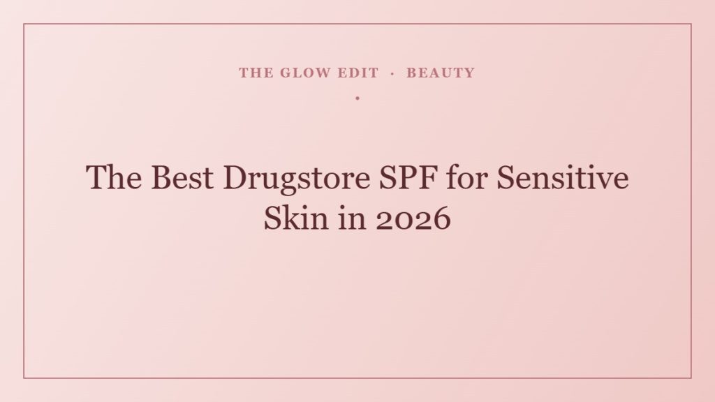 The Best Drugstore SPF for Sensitive Skin in 2026 — The Glow Edit
